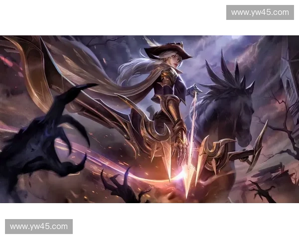 当寒冰射手艾希邂逅浪漫百合爱恋命运在召唤峡谷中缓缓展开